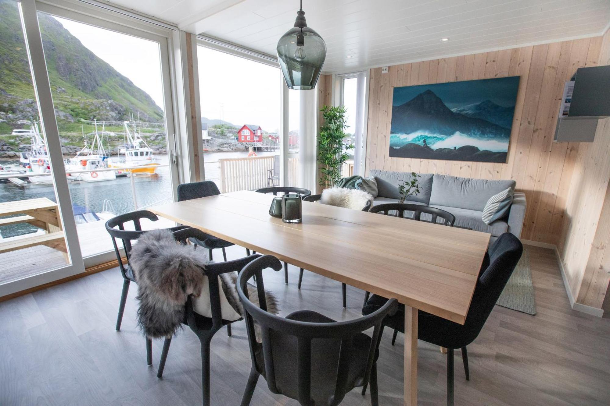 High Standard Lodge Ballstad Esterno foto