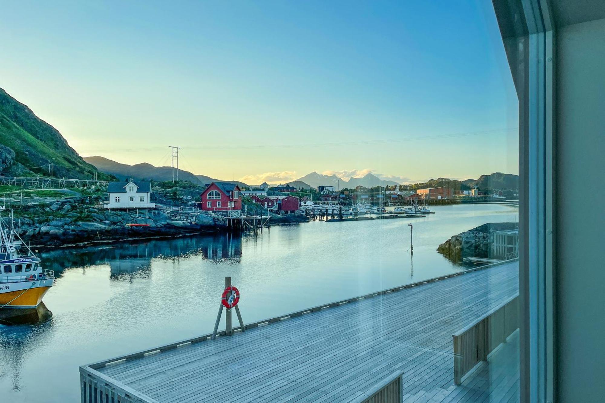 High Standard Lodge Ballstad Esterno foto