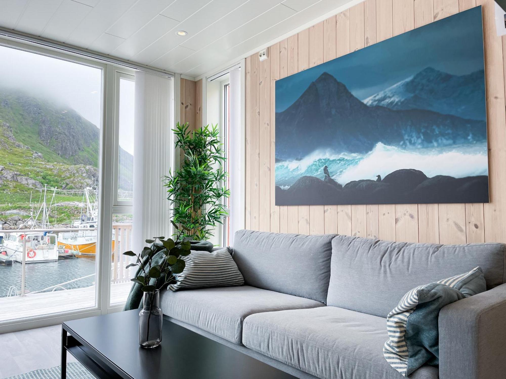 High Standard Lodge Ballstad Esterno foto