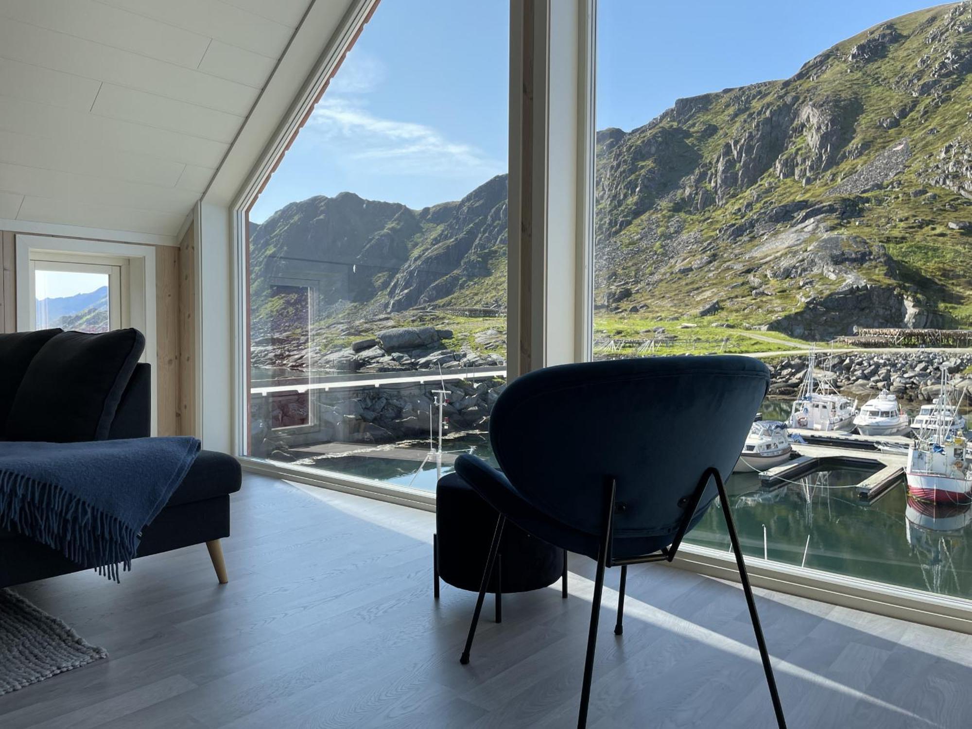 High Standard Lodge Ballstad Esterno foto