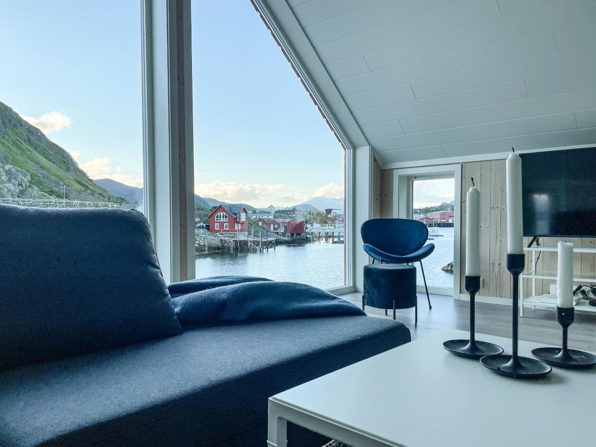 High Standard Lodge Ballstad Esterno foto
