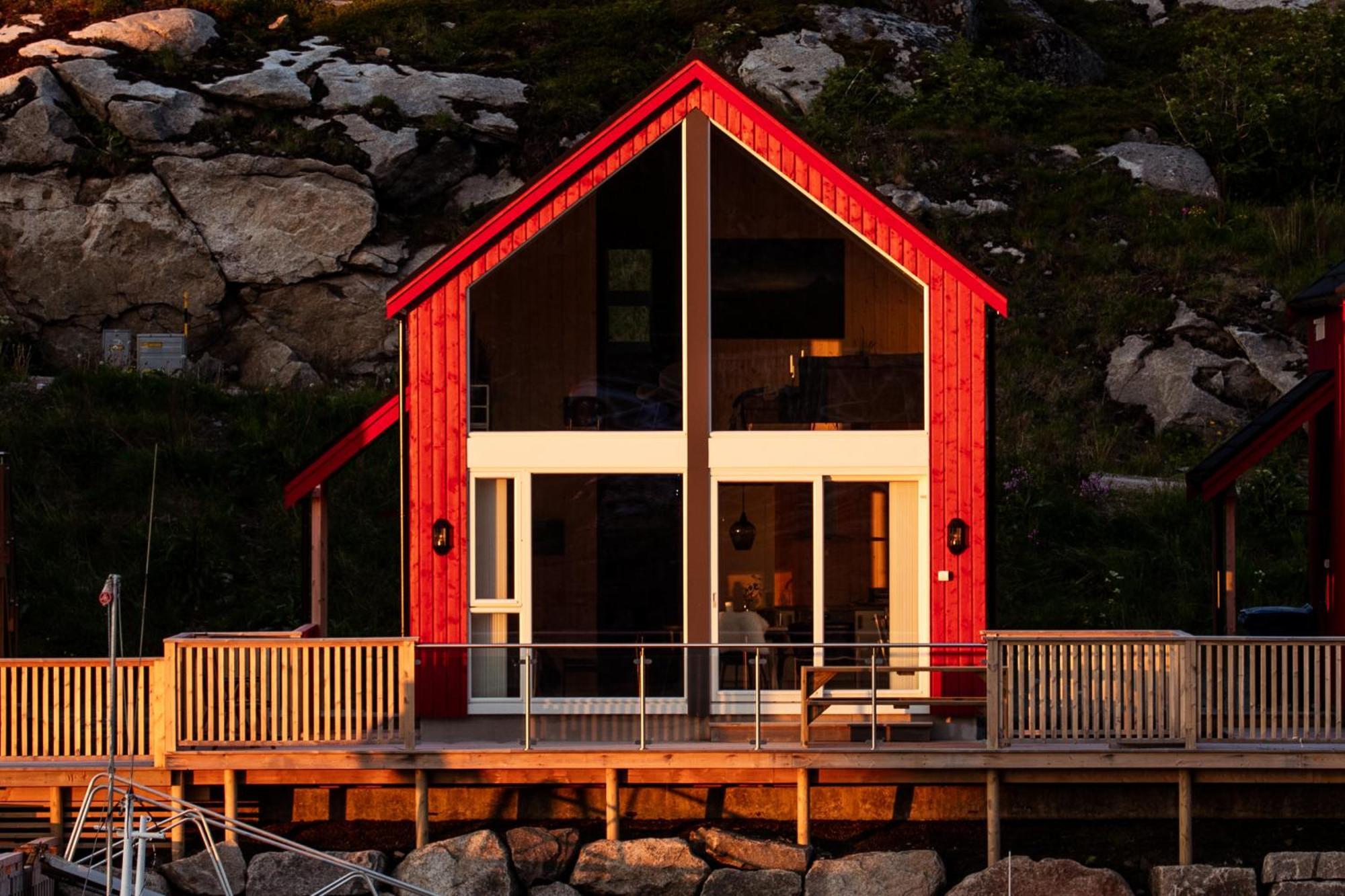 High Standard Lodge Ballstad Esterno foto